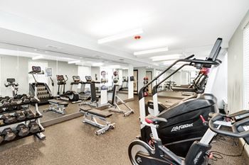 Modern Fitness Center at Circ Apartments, Richmond, 23220